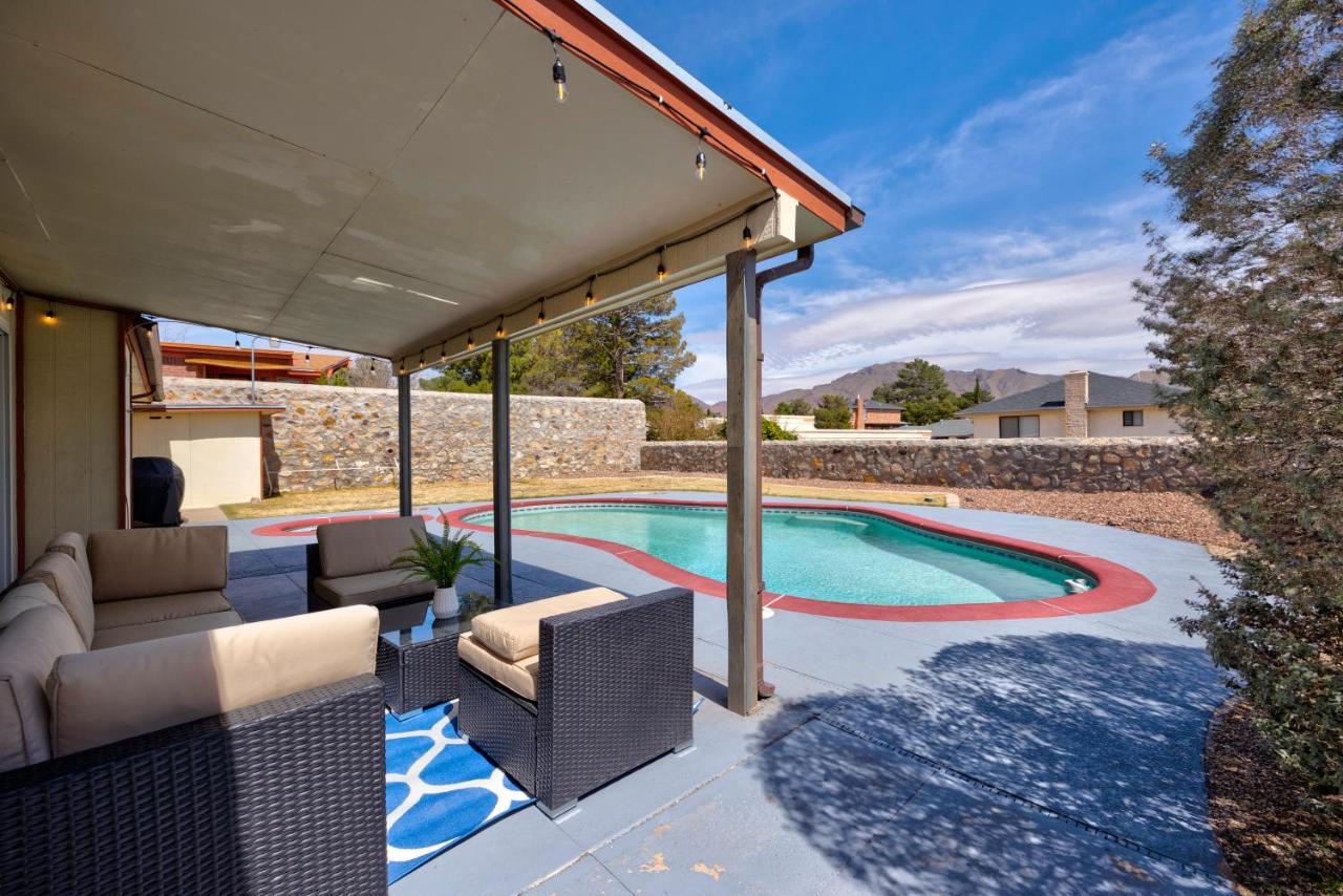 Home With Mountain View/Pool/Tub El Paso Dış mekan fotoğraf