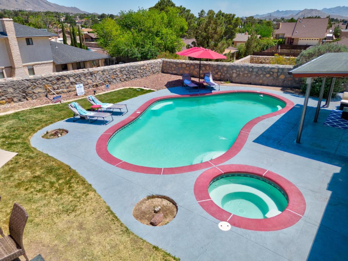 Home With Mountain View/Pool/Tub El Paso Dış mekan fotoğraf