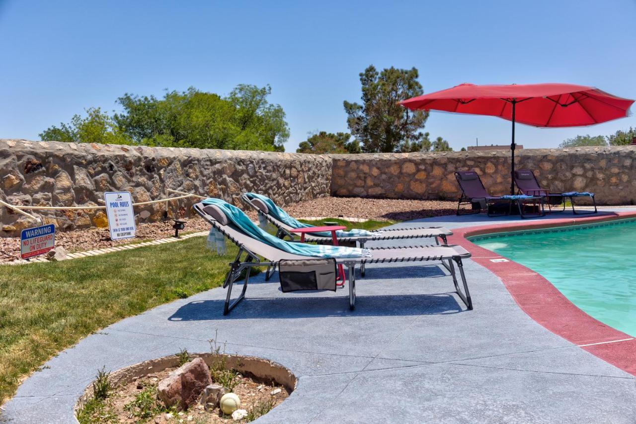 Home With Mountain View/Pool/Tub El Paso Dış mekan fotoğraf