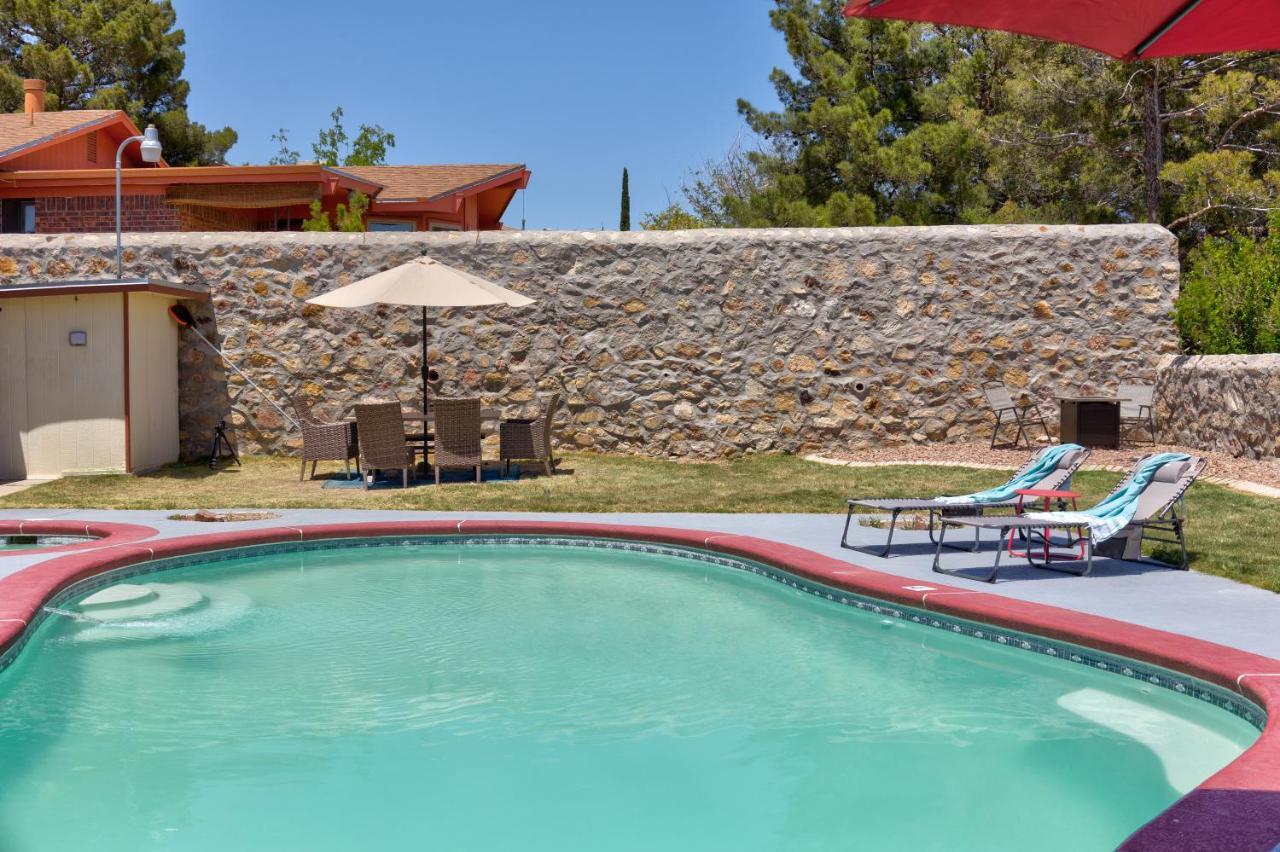 Home With Mountain View/Pool/Tub El Paso Dış mekan fotoğraf