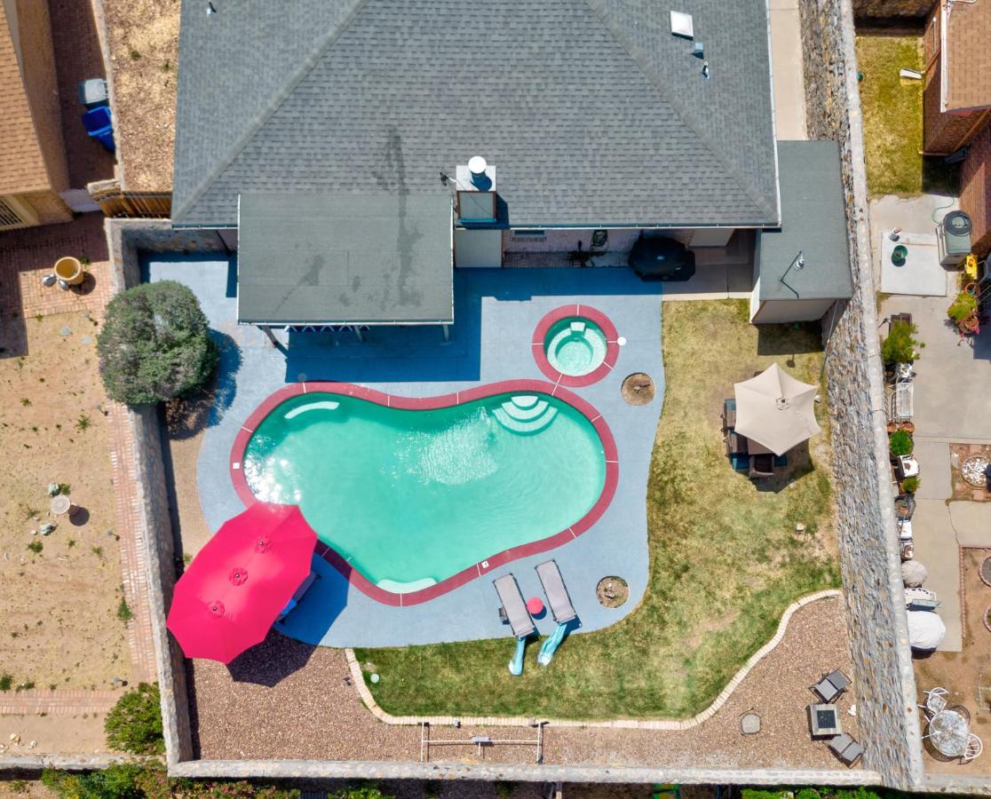 Home With Mountain View/Pool/Tub El Paso Dış mekan fotoğraf
