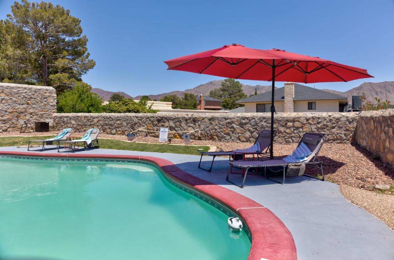 Home With Mountain View/Pool/Tub El Paso Dış mekan fotoğraf