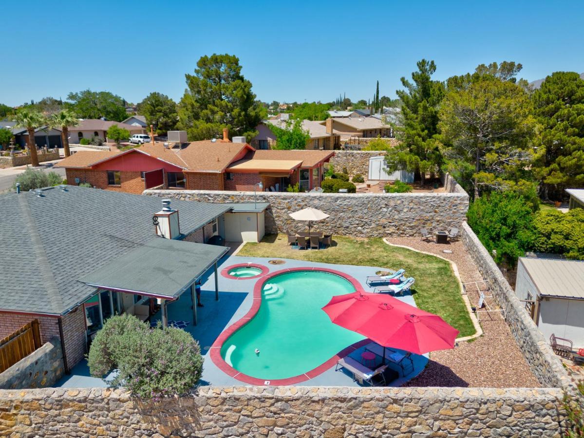 Home With Mountain View/Pool/Tub El Paso Dış mekan fotoğraf